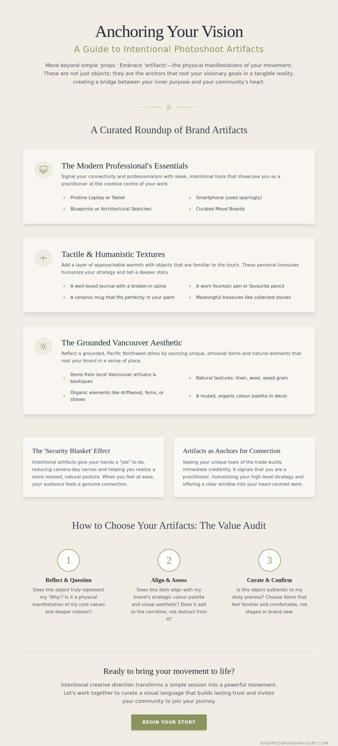 Curation with Intent: Brand Photoshoot Props Ideas for Purpose-Driven Leaders